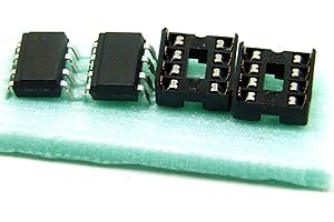 POPESQ® 2 pz. x 6N137 Optoaccoppiatore Ultraveloce con Zoccolo #A2709