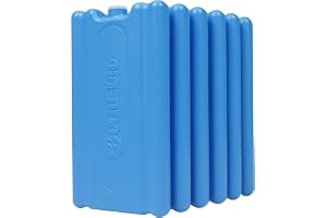Reusable Slim Ice Packs for Lunch Box, Quick Freeze Cold Pack for Picnics, Camping, School