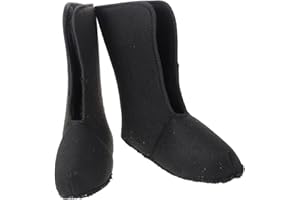 UPKOCH Warm Plush Fishing Boot Liners Lightweight Thermal Shoe Inserts for Winter Hunting Ice Fishing Camouflage Cushion