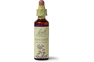 Bach Original Flower Remedies (Impatiens) Reach Out To Others, Remain Patient, Emotional Wellness, Natural Flower Essence, 20ml
