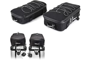 XQSSB Accessori Moto BMW R 1200 1250 GS LC Adventure: Borse Superiori, Laterali e da Viaggio per F650GS G310GS ADV (Color: 2 Side Bags)