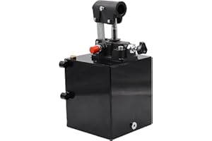 SPARE PARTS HOLLAND Bombas hidráulicas manuales de acción simple 12-25 - 45 cc, depósito de aceite 1-3-5 Lt. (E.W. 45 cc 5 lt tanque)