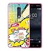 Produktbild Nokia 5 Hülle, WoowCase Handyhülle Silikon für [ Nokia 5 ] Kosmischer Lippensatz - I'm Just A Good Girl With Bad Habits Handytasche Handy Cover Case Schutzhülle Flexible TPU - Rosa