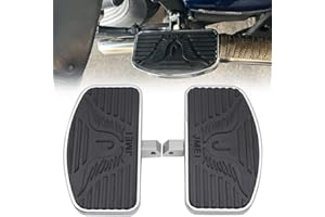 Motaux Rear Floorboards Foot Pegs for Honda VTX 1300 VTX1800 / Shadow Aero 750 VT750 2004-2012 / Suzuki VL400 VL800 C50