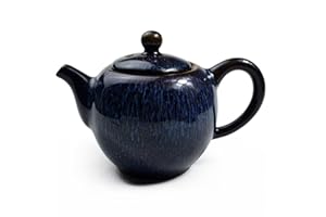 VV8OO Teiera in porcellana da 255,1 g cinese tradizionale artigianale colore smalto teiera per gongfu tè set