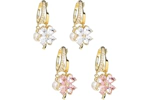 SPAYEIM Lymphe magnétothérapie Germanium boucles d'oreilles, lymphe magnétothérapie Or Boucles d'oreilles, lymphe Detox magnétothérapie Or Boucles d'oreilles pour femmes