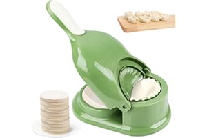 VIMMVID Machine à dumpling 2 en 1 - Moule à raviolis - Machine à pelmeni automatique - Pour la maison et la cuisine