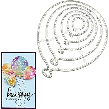 Fustelle A Forma Di Nuvole Vaessen Creative - Metallo, Grigio, Per Carte E Scrapbooking - Foto 3