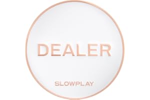 SLOWPLAY Casino Grade Pro Dealer Button para Texas Holdem Poker