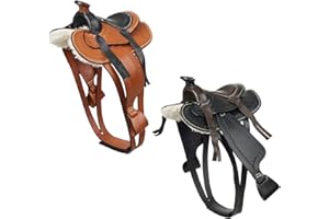 LeMieux Toy Pony Western Saddle - Educational Toy - Age 3+ - Tan