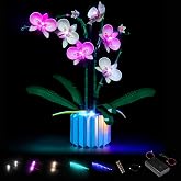 LocoLee Licht Set Kompatibel mit Lego 10311 Orchidee Blumen Botanical Collection, Nur Lichter Set, Licht Beleuchtung Set Comp