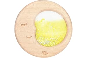 PETIT BOUM Sensorischer Mond Flow Moon aus Holz