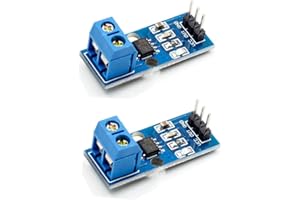 Hailege 2pcs ACS712 20A Current Sensor Module ACS712 20A Current Detect Range for