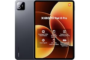 Xiaomi Pad 8 Pro Tablet 12+512GB, Snapdragon 8 Elite Mobile Platform, PC-level Productivity Experience, 3.2K 144Hz Crystal-clear Display, Grey-UAE Type Approved