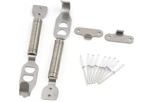 UXCELL sourcingmap 2 PCS Bonnet Springs Fastener Hood Pin Lock Latch Kit Set for Auto