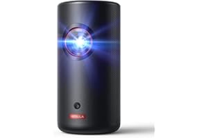 ‎NEBULA NEBULA Capsule 3 Laser GTV Beamer, 300 ANSI Lumen, 1080p Mini Smart TV Beamer mit WLAN, Mobiler Outdoor, Dolby Digital, Laserprojektor, Autofokus, 120-Zoll Bild, 2,5 Stunden Integrierter Akku