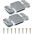 TOCYHF Sectional Sofa linker Furniture Connector Sofa Interlocking Sofa Connector Bracket with Screws (4 PCS)