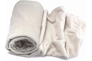 ORIENT FASHION Super Doux solide Winky en peluche, 50 x 160 cm