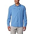 Columbia Mens Summit Valley Woven Long Sleeve Shirt, Skyler, L Stone Blue