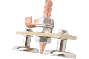 cigemay Schweißmagnetkopf, doppelter Erdungsanschluss, leicht zu zerlegen, Arbeiterhelfer