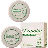 Lanolin Repair Balm, 2 Units, Effectively Prevents Dry, Cracked and Flaky Skin, Provides Deep Nutrition, Increases Skin Elast