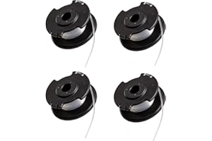 Viilich 4 Stück Ersatzfadenspule Für Einhell GE-CT 18/28 Li,Nylon Rasentrimmer-Ersatzfadenspule,passend für Einhell Akku-Rasentrimmer GE-CT 18/28 Li,GE-CT 18/28 Li TC und GE-CT 18/260 Li