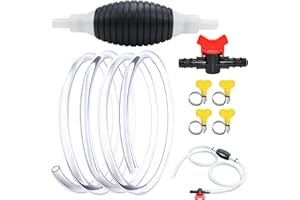 LBING Handpumpe Umfüllpumpe Benzinpumpe 2M Verdicken Absaugpumpe Kraftstoffpumpe Benzin Auto für Kraftstoffe Notpumpe Benzin Diesel Wasser Benzinschlauch Öl Absaugpumpe (2 M)