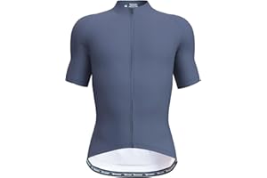 Wulibike Cycling Jersey Top Mens,Road Cycling Jersey Mens Top,Full Zip Breathable Cycling Jersey with Pockets