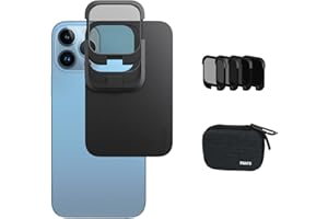 ANDYCINE PAN'S Scheme Snap Filter Magnetic Phone Lens Filter Kompatibel für iphone 14 pro max mit magnetischer Basis, ND Sets, Tragetasche (ND Bundle)