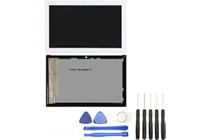 Visiodirect® Ecran Complet: Vitre + LCD Compatible avec ASUS Zenpad 10 Z300M Taille 10.1" Blanc + Kit Outils