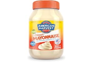American Harvest Real Mayonnaise | Gluten Free | 946ml (32oz) Jar