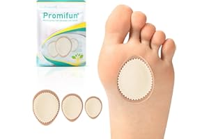 PROMIFUN Cerotti per Calli - 12 Pezzi in Feltro Medico Premium con Adesivo Ipoallergenico - Sollievo Dolore e Rimozione Calli da Dita, Talloni e Piante - Multitaglie, Beige