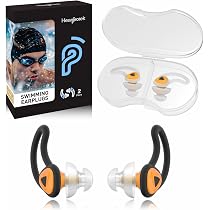 PI-PE Tappi Per Orecchie Impermeabili Per Bambini – Silicone Morbido Per Nuoto E Snorkeling