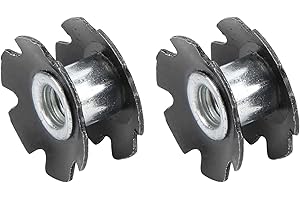 CHICIRIS Bicycle Fork Star Nut, bicycle headset star nut 23.6MM Cycling Headset Star Nut Bike Front Fork Headset Mountain Road Bicycle Steer Tube Bike Headset Star Nut