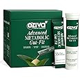 OZiva+ Advanced Metabolic Gut-Fit For Gut & Metabolic Heath | With Cinnamon Polyphenols, B420™ Probiotic, Oat Fiber Prebiotic | 30 Sachets + 30 Effervescent Tablets