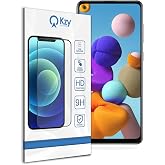 KZY Contact Fully Coated Tempered Screen Protector Glass compatible with Samsung Galaxy A21S
