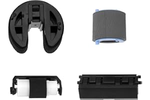 EMSea 1 Set of Paper Pickup Roller Feed Roller Assembly Compatible with HP CM2320fxi CM2320n CM2320nf CP2025 CP2025dn CP2025n CP2025x