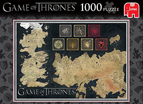 Game of Thrones: Map of The Known World Jigsaw Puzzle (1000 Pieces)