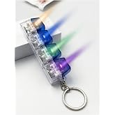 RGB Işıklı Mekanik Klavye Tuşlu Stres Atma Anahtarlığı - 4'l&uuml; Fidget Toy