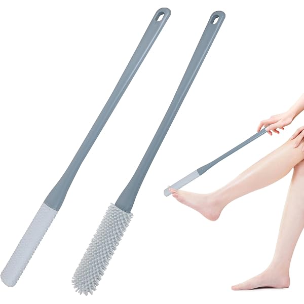 Zehenspitzen-Reinigungsbürste – Mit Langem Griff, Weichen Borsten, Für Fußhygiene, Duschgeeignet