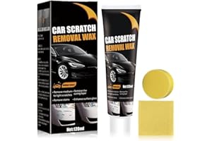WEJOY Car Scratch Repair Paste, Scratch Repair Wax For Car, Car Scratch Remover, Car Scratch Repair Paste Polishing Wax, Premium Car Scratch Removal Kit, With Wipe & Sponge (120ml)