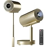 Lifelong Electronics Smart Projector with Adjustable Stand | Android, 1080P HD & 4K Ultra HD Support | 4500 Lumens, 720p Nati