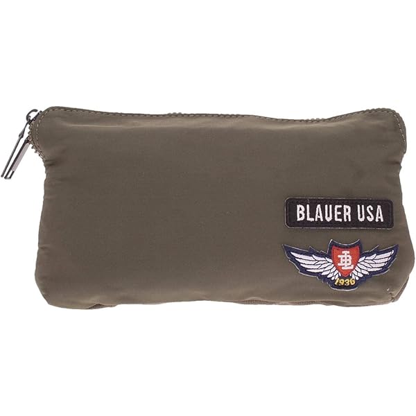 Pochette Uomo Blauer Thom 02 - Nera In Nylon, Design Compatto 23x15x4 Cm - Foto 6