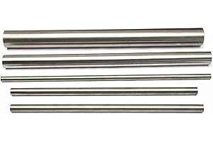 JOEEYKO TC4 Grade 5 Titanium Alloy Round Rod Bar Metal Shaft 300mm Long 4/6/8/10/12mm Diameter (4mm)