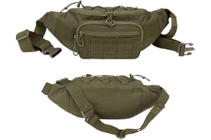 Brandit Waistbeltbag Molle Unisex Gürteltasche schwarz Basics, Festival