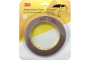 3M Attachment Tape for Stronger Bonding, Interior & Exterior Use in Automotive Areas with Double Side Acrylic Foam Tape, Supe