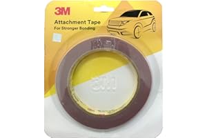 3M Attachment Tape for Stronger Bonding, Interior & Exterior Use in Automotive Areas with Double Side Acrylic Foam, Superior 