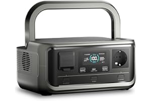 ALLPOWERS VOLIX P300 Tragbare Powerstation, 256Wh LiFePO4 Akku, 300W (Max 600W) Solargenerator, <20 ms USV, 100W USB-C Ausgang, 3000 Ladezyklen Für Camping Draußen Reisen Notfälle Spieler Festival