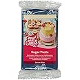 FunCakes Sugar Paste Demin Blue, Easy to Use, Smooth, Flexible, Soft and Pliable, Perfect for Cake Decorating, Halal, Kosher and Gluten Free, 250 g