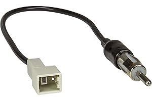 tomzz Audio 1519-000 Adaptateur d'antenne GT13 Compatible avec Kia Picanto Cerato Soul Sportage Ceed Hyundai i10 i20 i30 sur DIN 150 OHM